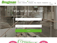 Tablet Screenshot of brugman.nl